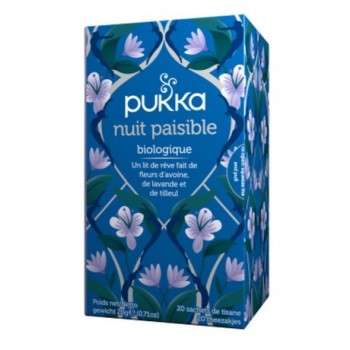 Infusion nuit paisible "pukka"