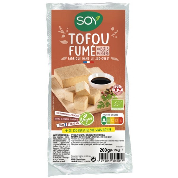 Tofu soyeux, 2x120g, SOY
