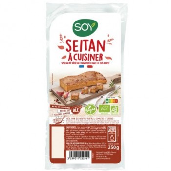 Seitan A cuisiner 250g "soy"