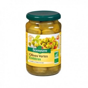 Olives vertes entières...